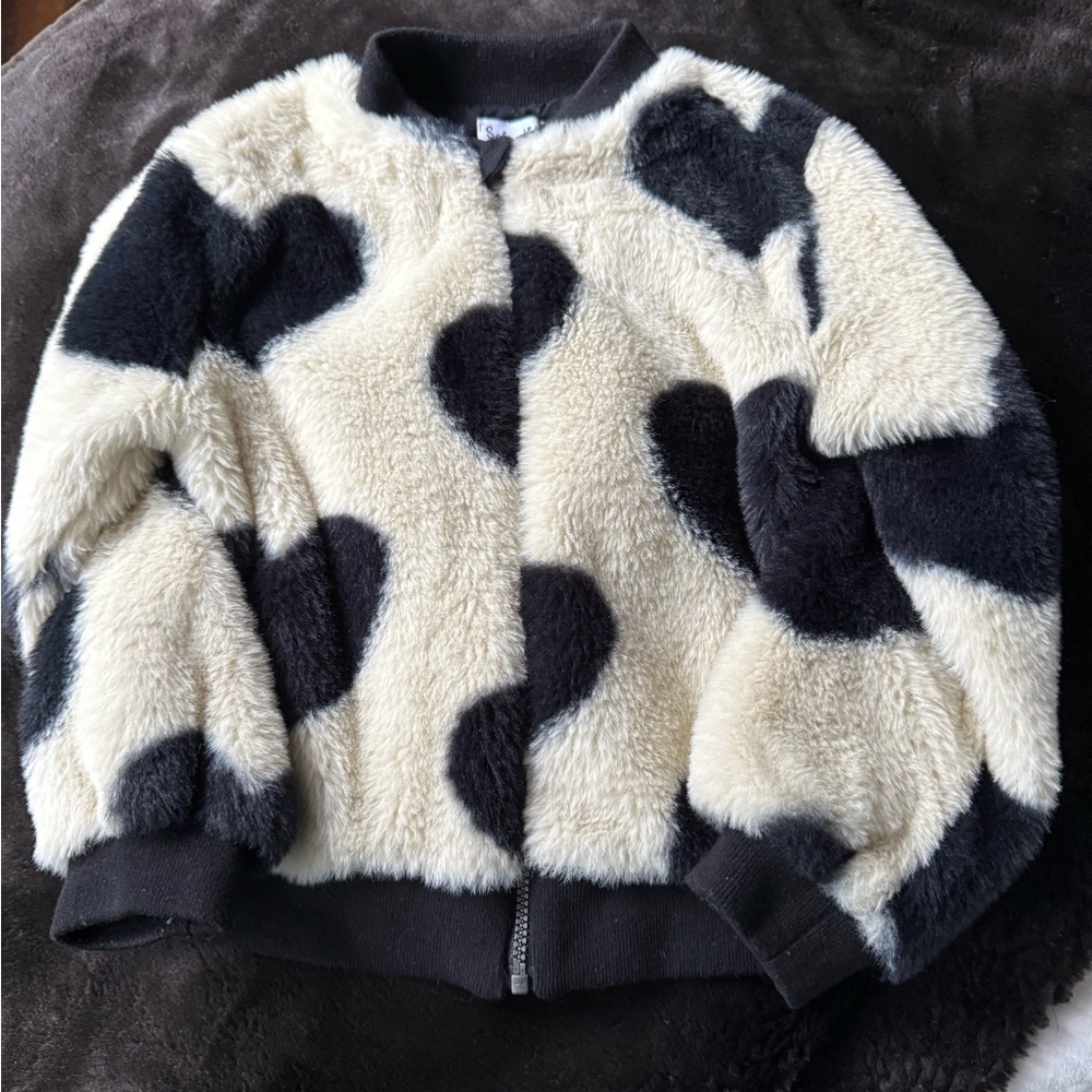 Splendid Black and Cream Kids Jacket